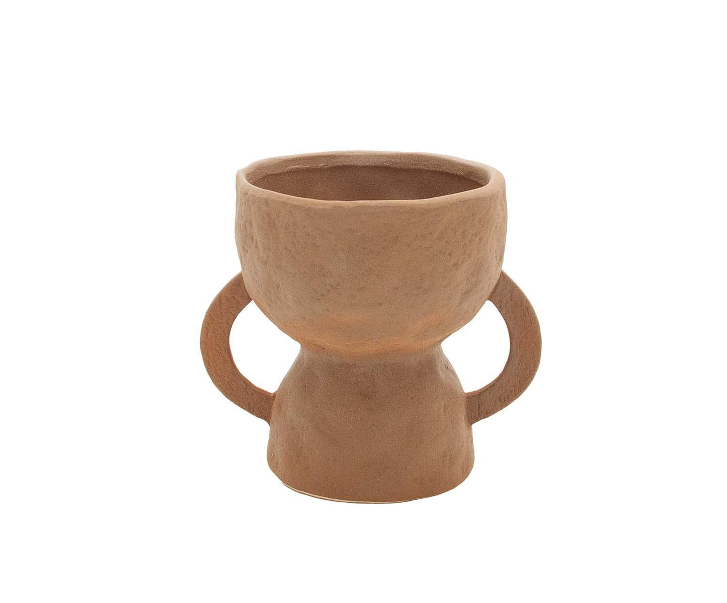 Jarrón de cerámica marrón trofeo Migori Andrea House