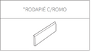 Rodapie At. Alpha Taupe 9 x 60,8 cm Pamesa PAMESA - 1