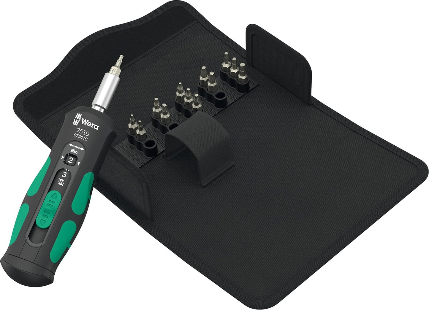 Juego de herramientas de 14 piezas para plaquitas de torneado Safe-Torque Speed Wera 7510/14