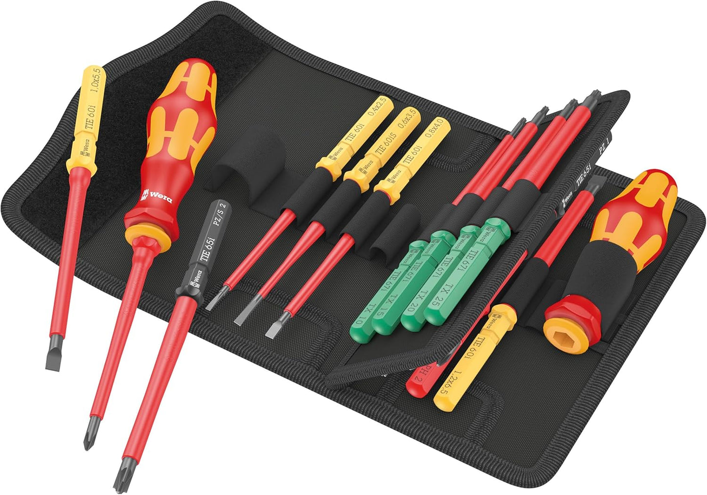 Juego de 17 piezas Kraftform Kompakt VDE RA 1 Wera 006618