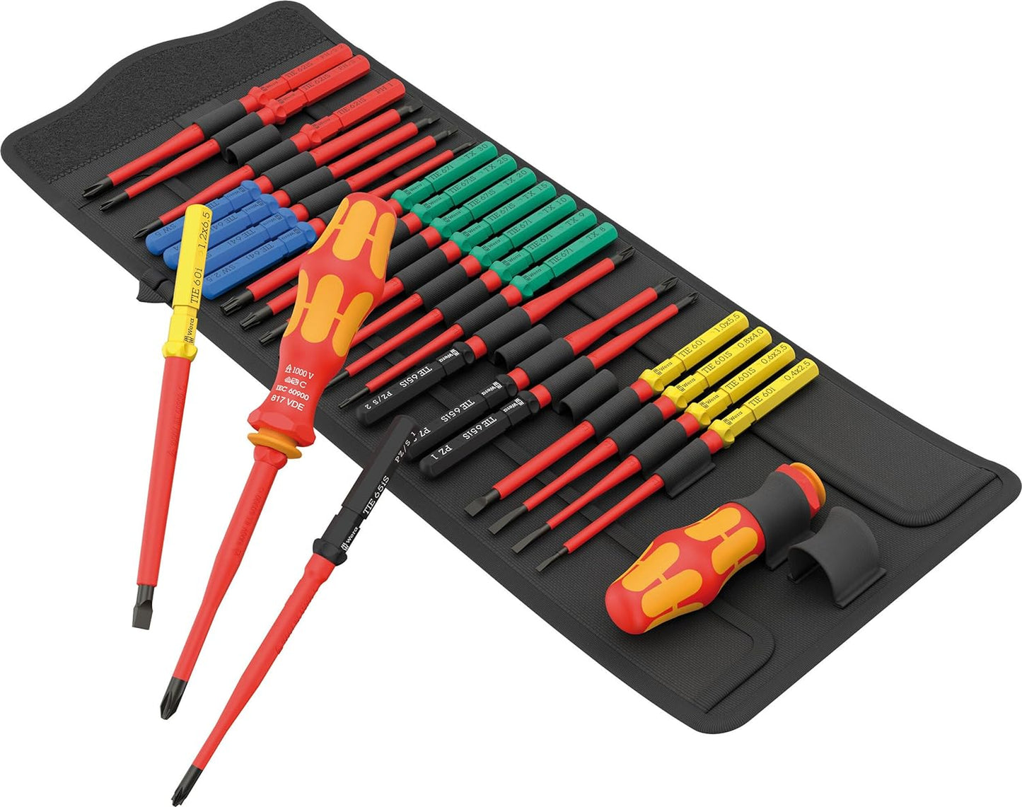 Juego destornilladores de 26 piezas Kraftform Kompakt VDE Wera 006617