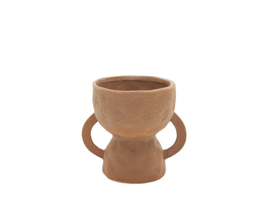 Jarrón de cerámica marrón trofeo Migori Andrea House