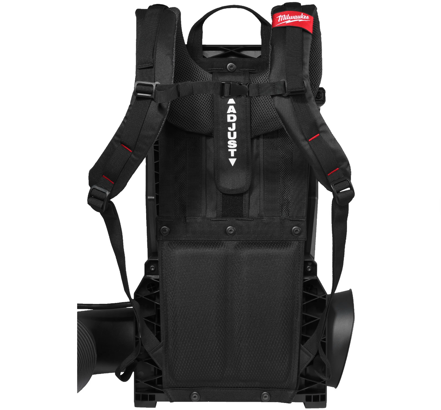 Soplador de mochila M18 Fuel + 4bat + Cargador Multipuerto Milwaukee M18 F2BPB-124