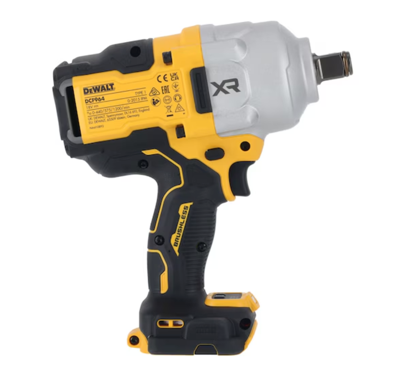 Llave Impacto XR 18V 3/4" Alto Par 1.925Nm Dewalt DCF964NT