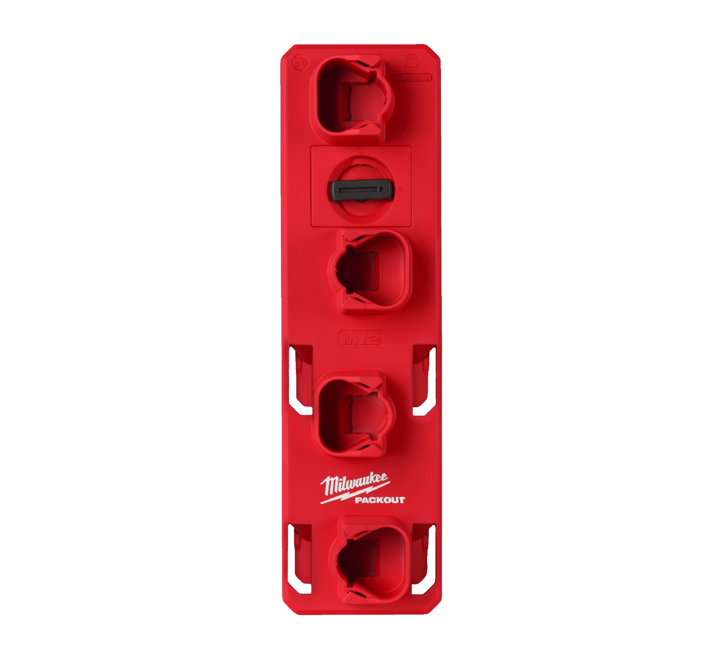 Soporte para baterías M12 Milwaukee PACKOUT