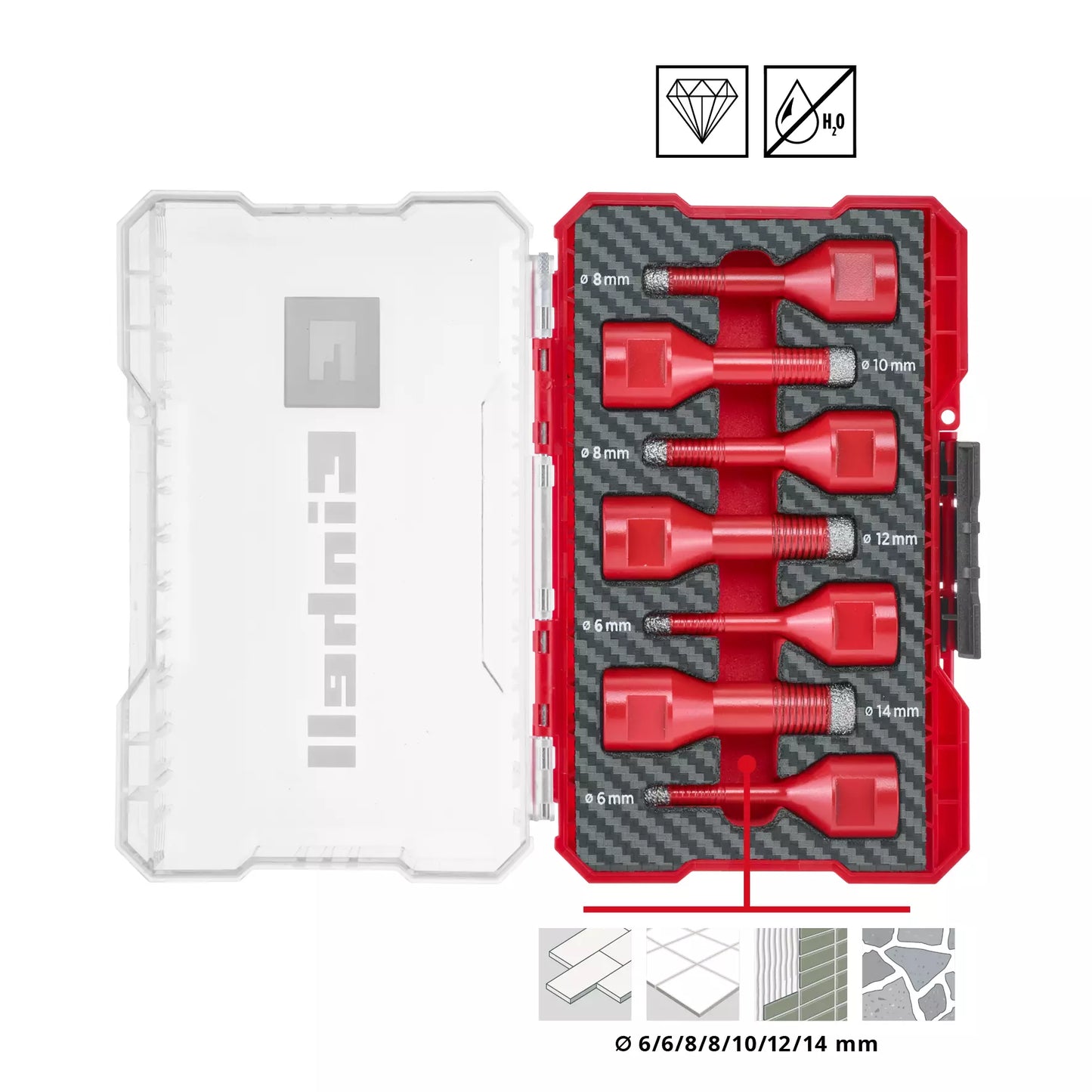 Juego de brocas M-CASE LS 7pcs Einhell 49500400