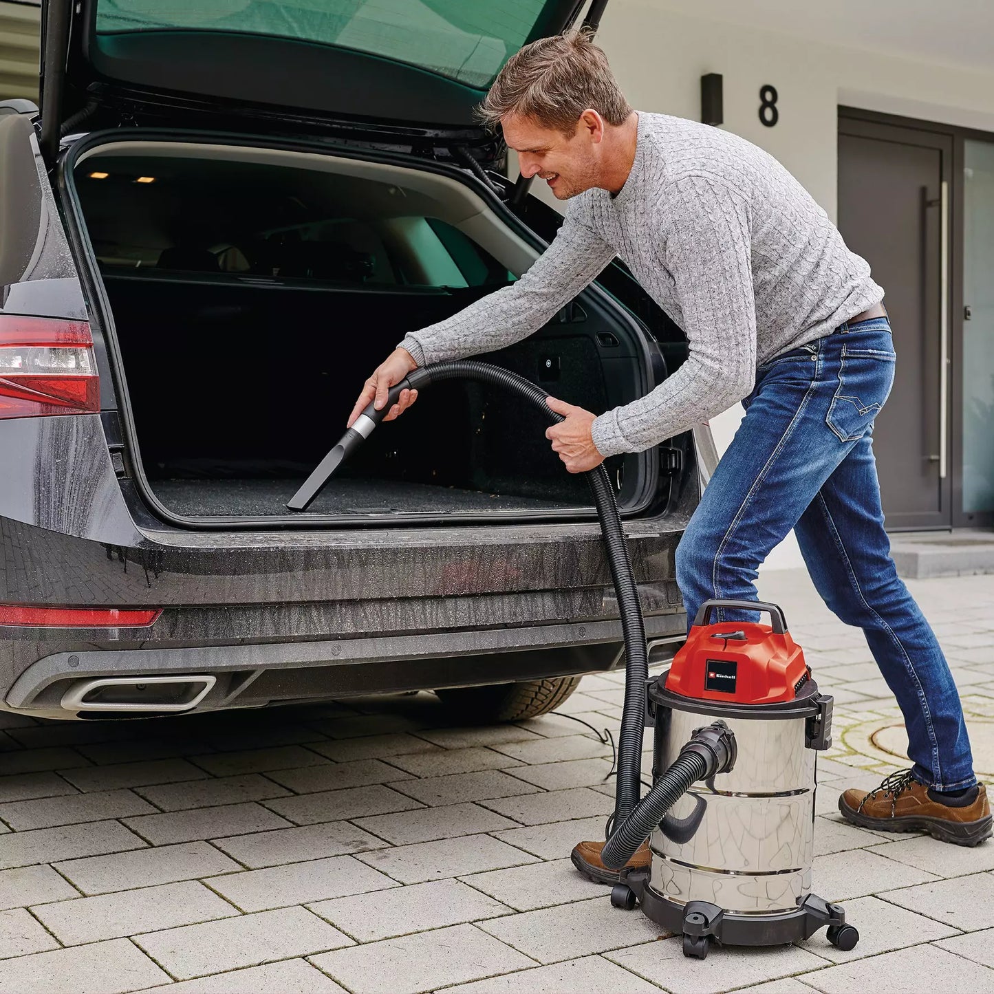 Aspirador en seco y Húmedo 20L 1250W Einhell TC-VC 1820 S
