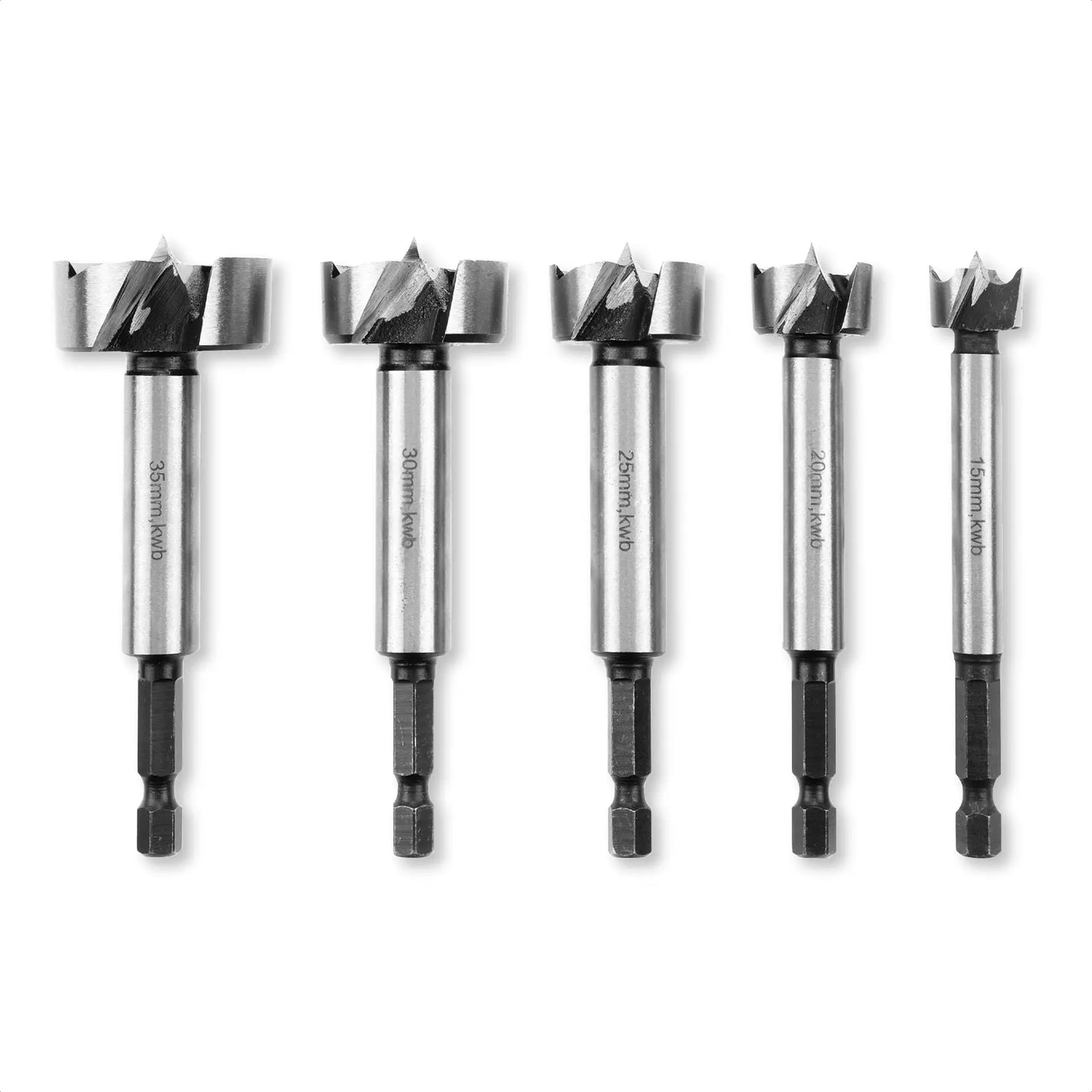 Juego de 5 brocas bisagra Einhell 49706003