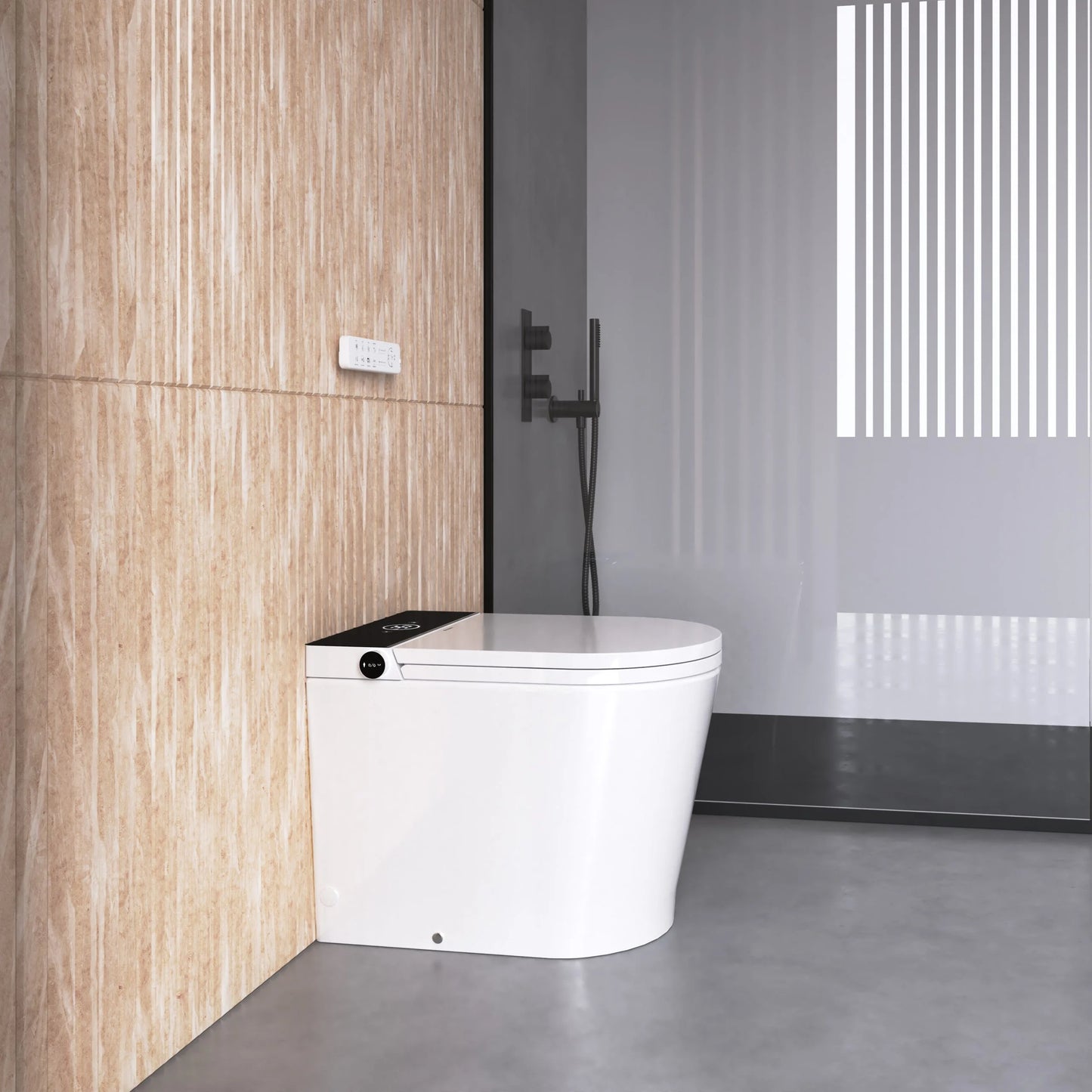 Inodoro Japonés con Smart Cleaning Mizubath Rada Suelo