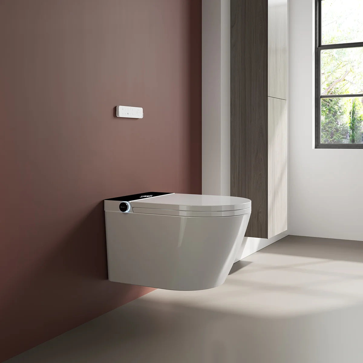 Inodoro Japonés con Smart Cleaning Mizubath Rada Suspendido