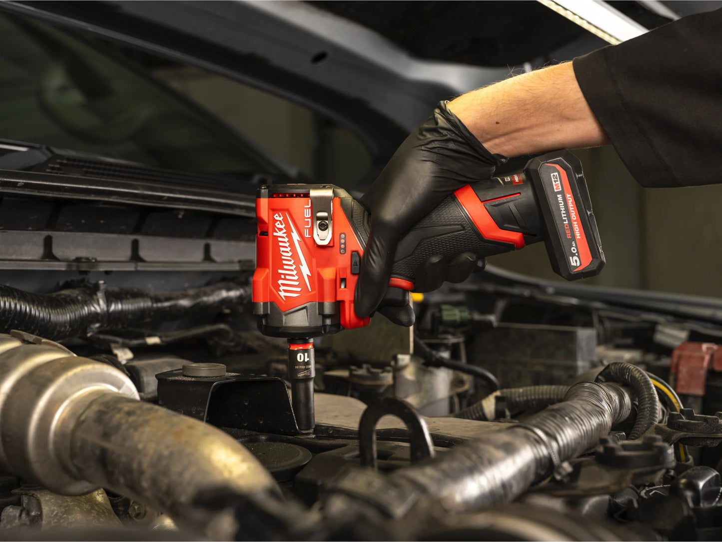 Llave de impacto subcompacta M12 FUEL 1/" 542Nm Milwaukee M12 FCIWF12G3-0