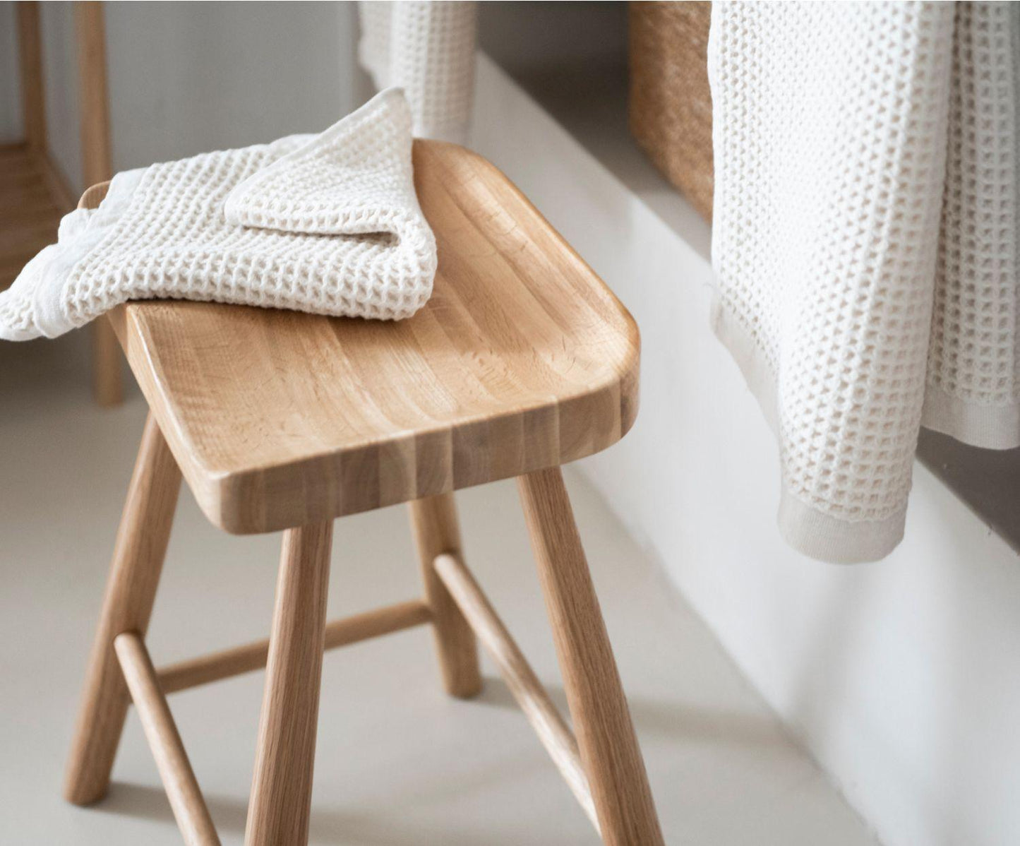 Taburete de madera roble Andrea House