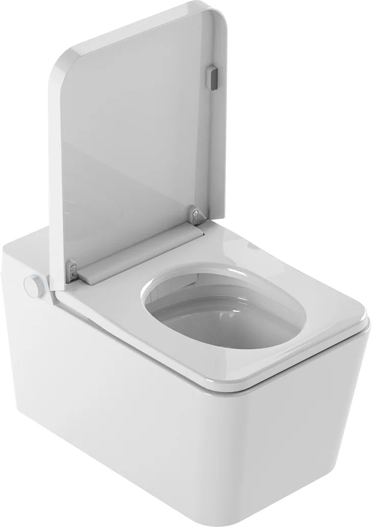 Inodoro Japonés con Smart Cleaning Mizubath Isla Suspendido Blanco