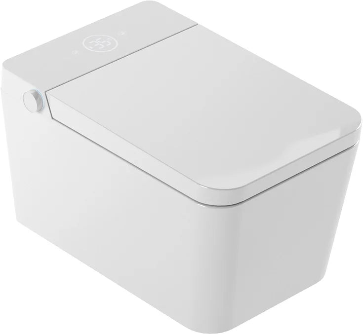 Inodoro Japonés con Smart Cleaning Mizubath Isla Suspendido Blanco