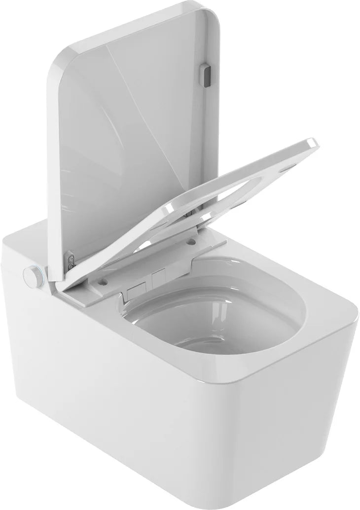 Inodoro Japonés con Smart Cleaning Mizubath Isla Suspendido Blanco